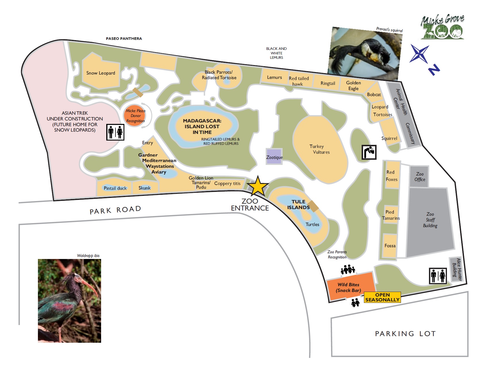 Zoo Map | mgzoo.com